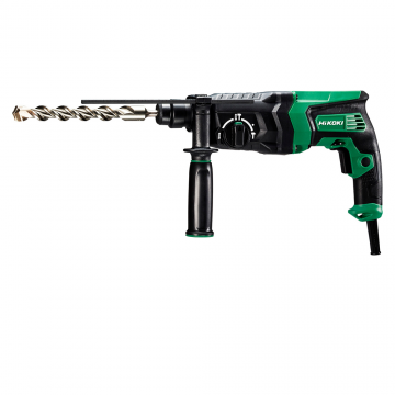 Ciocan rotopercutor Hikoki DH 26PC, SDS PLus, 3 functii, 830 W, maner Soft grip