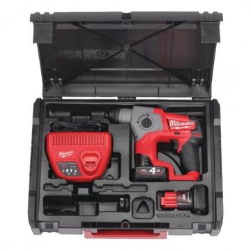 Ciocan rotopercutor Milwaukee SDS-PLUS cu acumulator MODEL M12CH-402X, 13MM, 1.1J