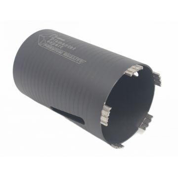 Carota diamantata PREMIUM ø117mm x 180mm x M16 pentru gaurire Beton armat, Zidarie, Granit - DXDY.P0117.117