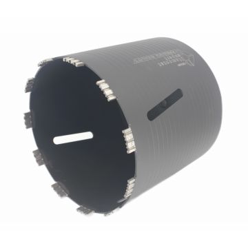Carota diamantata PREMIUM ø202mm x 180mm x M16 pentru gaurire Beton armat, Zidarie, Granit - DXDY.P0117.202