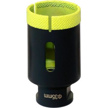 Carota diamantata pt. gresie portelanata & piatra - diam. 50mm - Super Premium - DXDH.80406.50