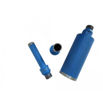 Carota diamantata pt. gresie portelanata & piatra -gaurire umeda- diam. 24mm - Premium - DXDH.80427.024-1/2