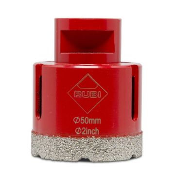 Carota diamantata pt. portelan, placi ceramice DryGres 50mm - RUBI-4914