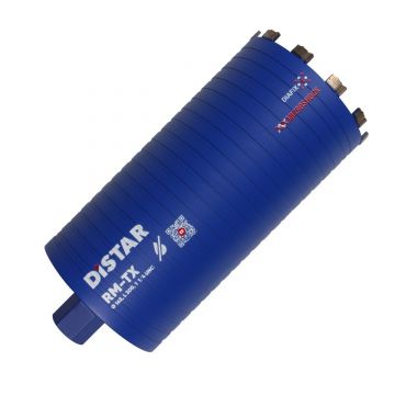 Carota diamantata RM-TX segment turbo pt. beton armat diam. 162 x 300 (mm) - Profesional Standard - DiStar-10215129013