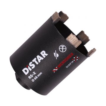 Carota diamantata RS-X pt. beton si beton armat - 5 segmenti turbo diam. 68mm, ax M16 - Premium - DiStar-11133053029