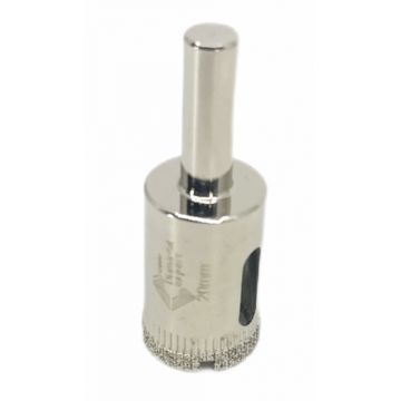Carota diamantata WETDrill 20mm - gaurire cu apa pt. portelan, faianta, gresie etc. - Profesional Standard. - DXDY.WETDrill.20