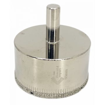 Carota diamantata WETDrill 55mm - gaurire cu apa pt. portelan, faianta, gresie etc. - Profesional Standard. - DXDY.WETDrill.55