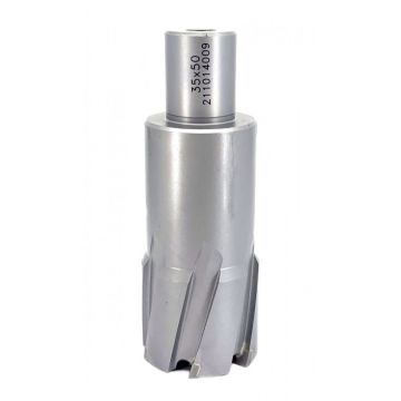 Carota pt. otel din carbura de tungsten, ⌀ 35mm, h=50mm, cu prindere Weldon - DXDY.P-TCT-50.35.W