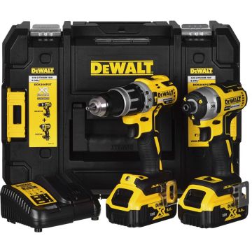 Kit DCD796 + DCF887 2 x 5.0Ah 18V 2000RPM Negru