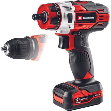 Masina de gaurit Cordless Drill TE-CD 12/1 X-Li, 12V (red/black, Li-Ion battery 2Ah)