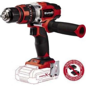 Masina de Gaurit cu Impact TE-CD 18/48 Li-i-Solo Ciocan Fara Fir Bateria si Incarcatorul Nu Sunt Incluse Rosu/Negru