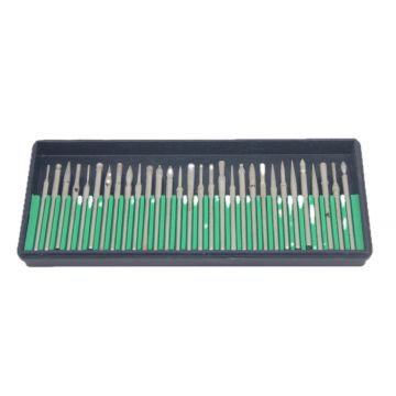 Set de 30 de freze diamantate pentru slefuit ceramica pentru CRIANO MPU350W - CNO-MPU350W-FSET