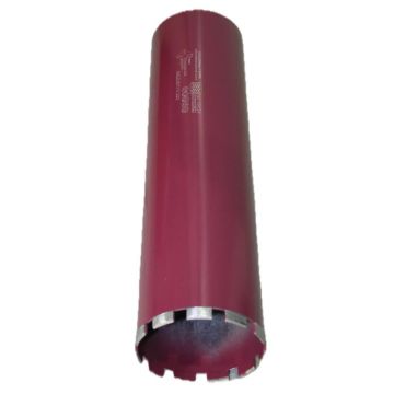 Carota diamantata segment Turbo Laser 3DTECH pt. beton armat diam. 142 x 450 (mm) - ULTRA Premium - DXQZ.3D1117.142