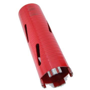 Carota diamantata Super PREMIUM ø63mm x 180mm x M16 pentru gaurire Beton armat, Zidarie, Granit - DXQZ.REDCORE.63