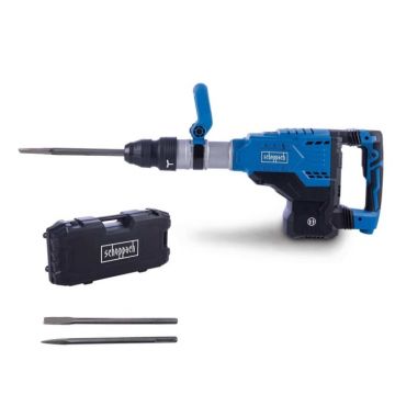 Ciocan demolator HEX AB2000 Scheppach 5908209901, 1700 W, 2000 bpm, 60 J