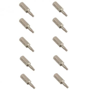 Set de biti torx JeTech T10, 25 mm, 10 buc