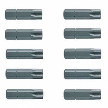 Set de biti torx JeTech T40, T40, 25 mm, 10 buc