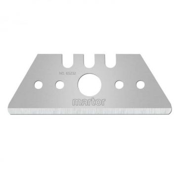 Set lame de rezerva tip trapez pentru cuttere profesionale Martor 65232.70, 10 bucati