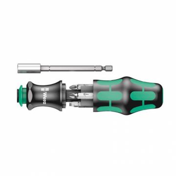 Set surubelnita si biti Kraftform Kompakt 28 SB Wera 05073240001, 7 piese